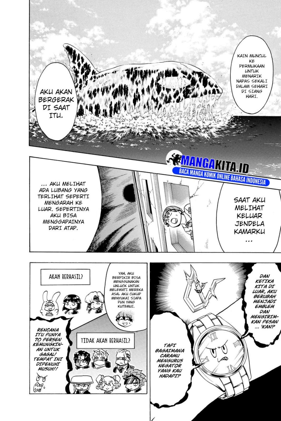 Undead Unluck chapter 72